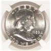 Image 2 : 1959-D FRANKLIN HALF DOLLAR, NGC MS-64 FBL
