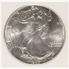 Image 2 : 1986 AMERICAN SILVER EAGLE, PCI MS-70 PERFECT!  BOOKS FOR $800.00
