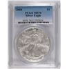 Image 1 : 2004 AMERICAN SILVER EAGLE, PCGS MS-70!