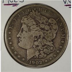 1902-S MORGAN DOLLAR VG