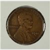 Image 1 : 1911-S LINCOLN CENT VF/XF