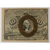 Image 1 : 1863 TEN CENT US FRACTIONAL NOTE CU-63