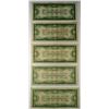 Image 2 : (5) 1928 $1 SILVER CERTIFICATES (FUNNY BACKS)