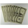 Image 1 : (10) 1957 $1 SILVER CERTIFICATES CH CU