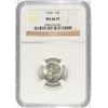 Image 1 : 1954 ROOSEVELT DIME, NGC MS-66 FULL TORCH!