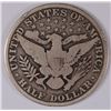 Image 2 : 1915 BARBER HALF DOLLAR, G/VG  KEY COIN