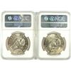 Image 2 : 1973-P,D EISENHOWER DOLLARS NGC MS-65