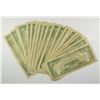 Image 2 : ( 20 ) U.S. $5.00 RED SEAL NOTES VARYING CIRCULATED CONDITION, SOME WITH WRITING