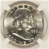 Image 2 : 1959-D FRANKLIN HALF DOLLAR, NGC MS-64 FBL