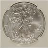 Image 2 : 2012 (S) AMERICAN SILVER EAGLE, EARLY RELEASES, NGC  MS-70!