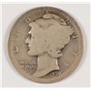 Image 1 : 1916-D MERCURY DIME, GOOD  KEY DATE!