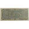 Image 2 : 1864 $10 CONFEDERATE STATES OF AMERICA NOTE