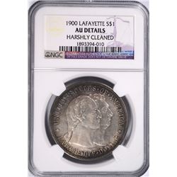 1900 LAFAYETTE DOLLAR NGC AU DETAILS