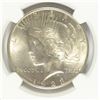 Image 2 : 1923-D PEACE DOLLAR NGC MS-64