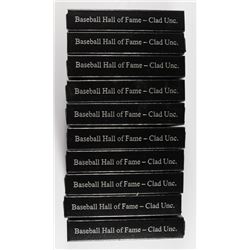 DEALER LOT OF ( 10 ) 2014 BASEBALL HALL OF FAME UNCIRCULATED HALF DOLLARS