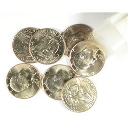 BU ROLL OF ( 20 ) MIXED DATE EISENHOWER DOLLARS