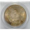 Image 3 : 1884-O MORGAN DOLLAR PCGS MS-64 OLD GREEN HOLDER TONED REVERSE