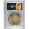 Image 4 : 1884-O MORGAN DOLLAR PCGS MS-64 OLD GREEN HOLDER TONED REVERSE