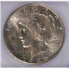 Image 2 : 1925-S PEACE SILVER DOLLAR, ICG MS-62