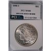Image 1 : 1880-S MORGAN SILVER DOLLAR, PCI MS-66 SUPERB WHITE COIN