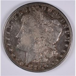 1896-S MORGAN SILVER DOLLAR, XF  SEMI-KEY