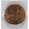 Image 3 : 1950 LINCOLN CENT, PCGS MS-66 RED  SCARCE!
