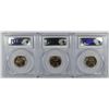 Image 2 : LOT OF ( 3 ) 1941-D JEFFERSON NICKELS, PCGS MS-66 FULL STEPS