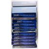 Image 1 : COMPLETE RUN OF U.S. PROOF SETS 1999 THRU 2010, THE 2004 BOX DAMAGED, COINS OK