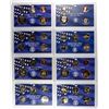 Image 2 : COMPLETE RUN OF U.S. PROOF SETS 1999 THRU 2010, THE 2004 BOX DAMAGED, COINS OK