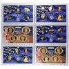 Image 4 : COMPLETE RUN OF U.S. PROOF SETS 1999 THRU 2010, THE 2004 BOX DAMAGED, COINS OK