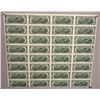 Image 2 : UNCUT SHEET OF ( 32 ) 1976 $2.00 NOTES