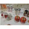 Image 6 : BOX LOT ASSORTED SALT & PEPPER SHAKERS