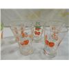 Image 3 : VINTAGE ORANGE JUICE PITCHER & GLASSES SET
