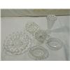 Image 1 : LOT 6 FOSTORIA AMERICAN PATTERN DISHES