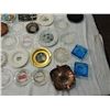 Image 4 : BOX LOT ASSORTED ASH TRAYS