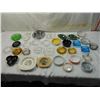Image 1 : BOX LOT ASSORTED ASH TRAYS