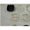 Image 4 : BOX LOT ASSORTED VINTAGE ASH TRAYS