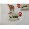 Image 2 : PAIR VINTAGE ROSTER POCKET WALL VASE