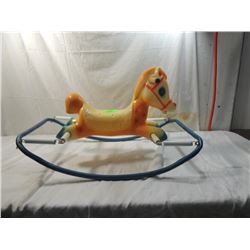 VINTAGE TODDLER ROCKING HORSE SPRING LOADED