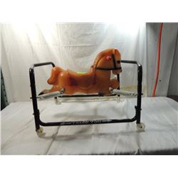 VINTAGE FLEXIBLE FLYER SPRING HORSE