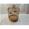 Image 1 : CHINESE BAMBOO CARVED BIRDCAGE