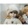 Image 2 : LOT 3 PORCELAIN DOLLS