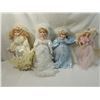 Image 1 : LOT 4 ANGEL FAIRY PORCELAIN DOLLS