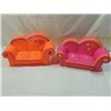 Image 1 : LOT 2 LALALOOPSY SOFAS