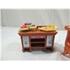 Image 2 : FISHER PRICE DOLLHOUSE DINING ROOM FURNITURE