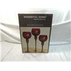 Image 2 : ESSENTIAL HOME SET OF 3 CANDLESTAND