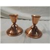 Image 1 : PAIR VINTAGE COPPER CANDLESTICK HOLDER