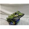 Image 2 : STAINED GLASS TIFFANY STYLE FROG LAMP