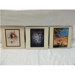LOT 3 DECORATIVE CERAMIC TILES