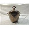 Image 2 : VINTAGE SILVER & GLASS ICE BUCKET